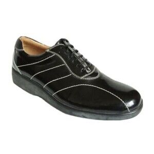 Gravity Defyer By AIW Leather Lace-up Loafers Black Men 8